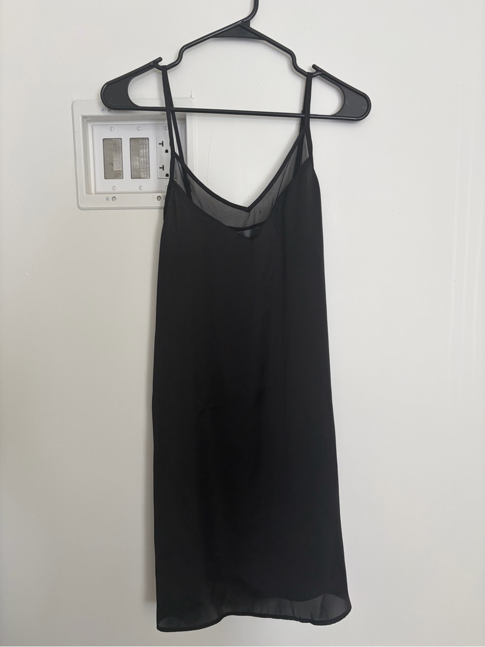 Primark Black Sheer-Trim Slip